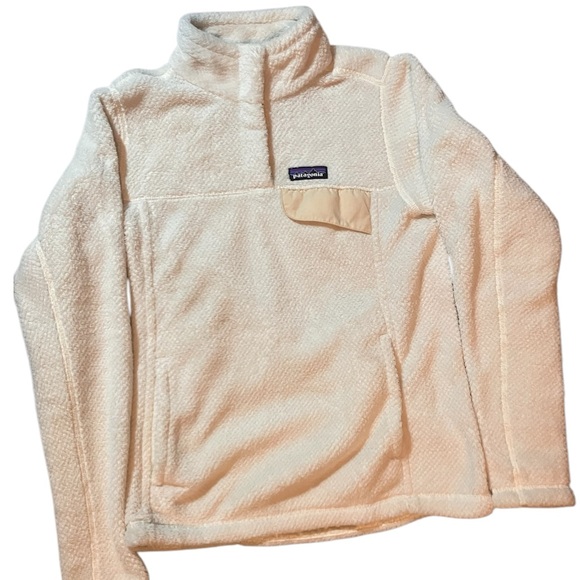 Patagonia Women’s Snap-T Re-Tool Pullover | Ivory | S - Picture 1 of 3